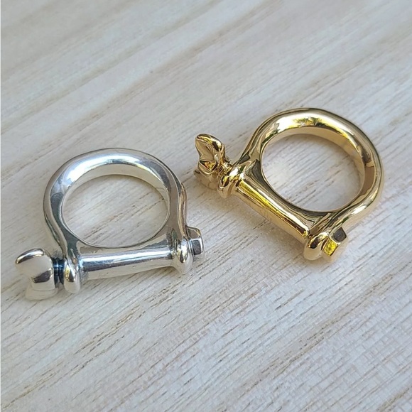 REWARD - Uno De 50 Ring - Gold plated - Various Sizes - Picture 8 of 13